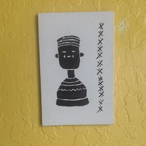 Abstract Black and White Canvas Art 🖼️ original by Ramon